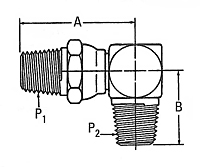 2251 External Pipe Swivel X External Pipe